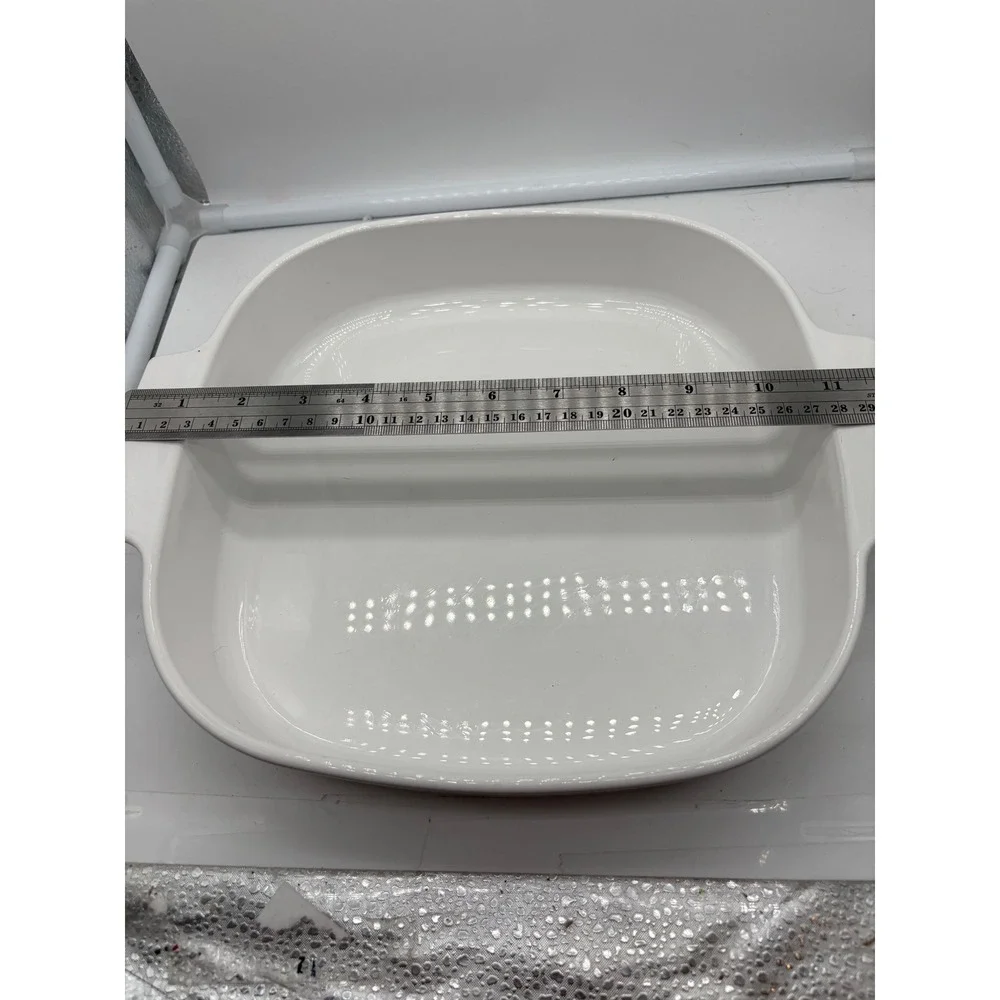 VTG CorningWare Shadow Iris Casserole Dish No Lid Made In USA